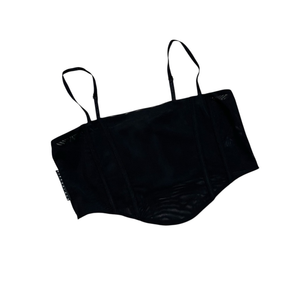 Women’s corset style crop top